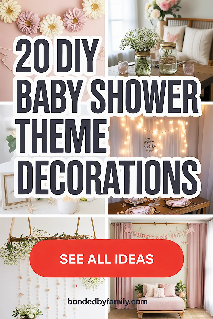 20 DIY Baby Shower Theme Decorations You'll Want to Keep