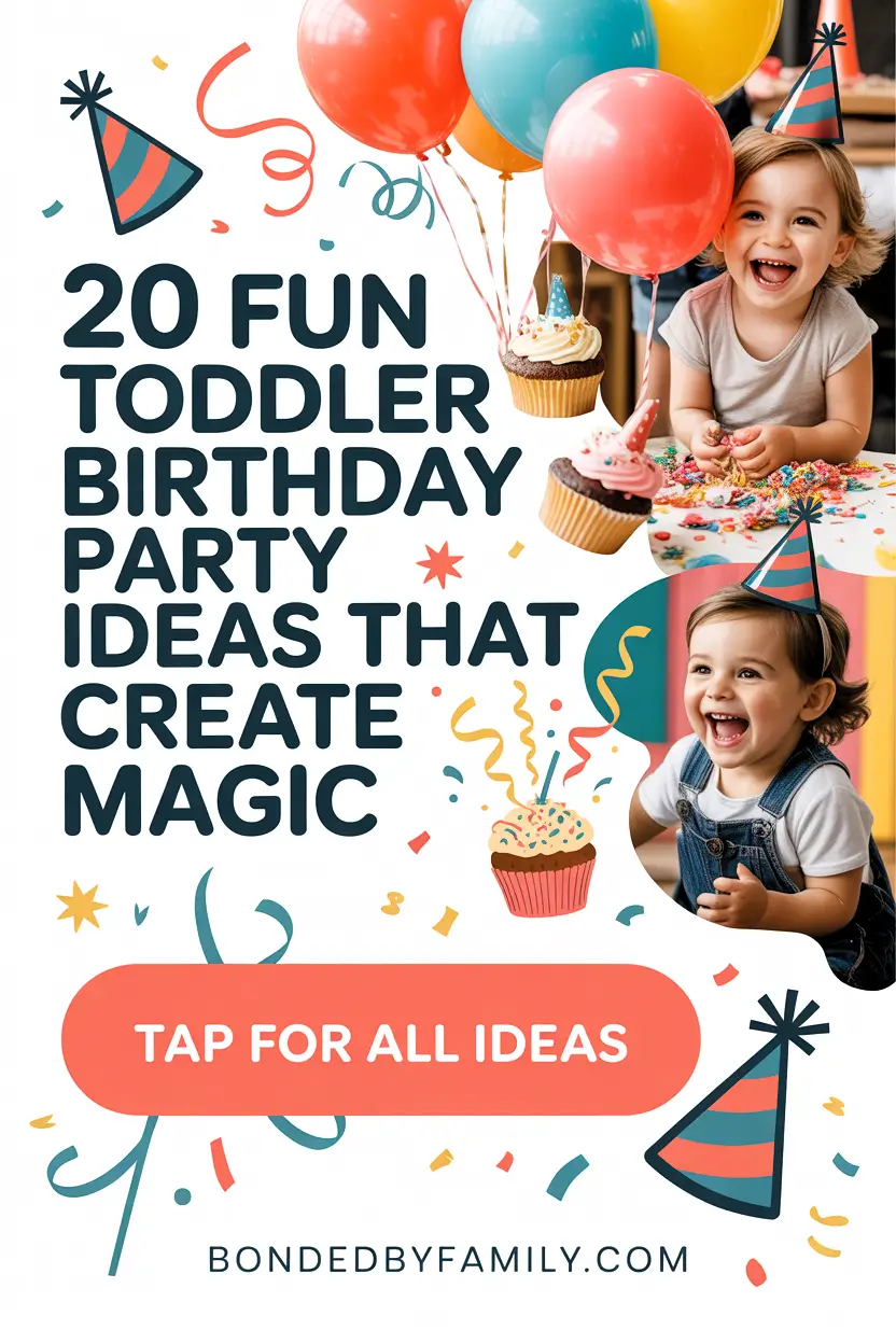 20 Fun Toddler Birthday Party Ideas That Create Magic