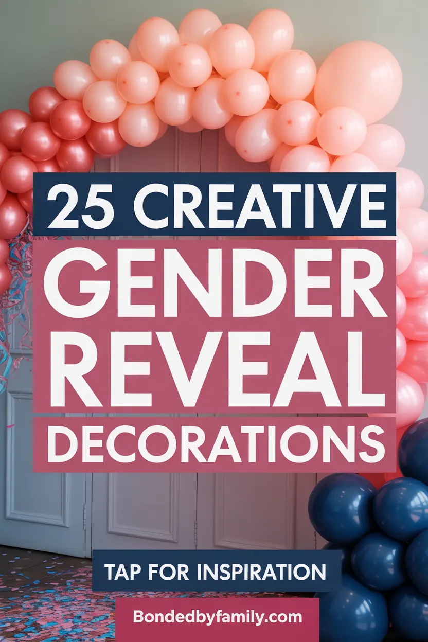 25 Creative Gender Reveal Party Idea Decorations That'll Wow Your Guests