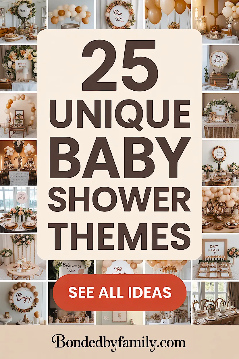 25 Unique Baby Shower Themes That'll Make Your Celebration Unforgettable