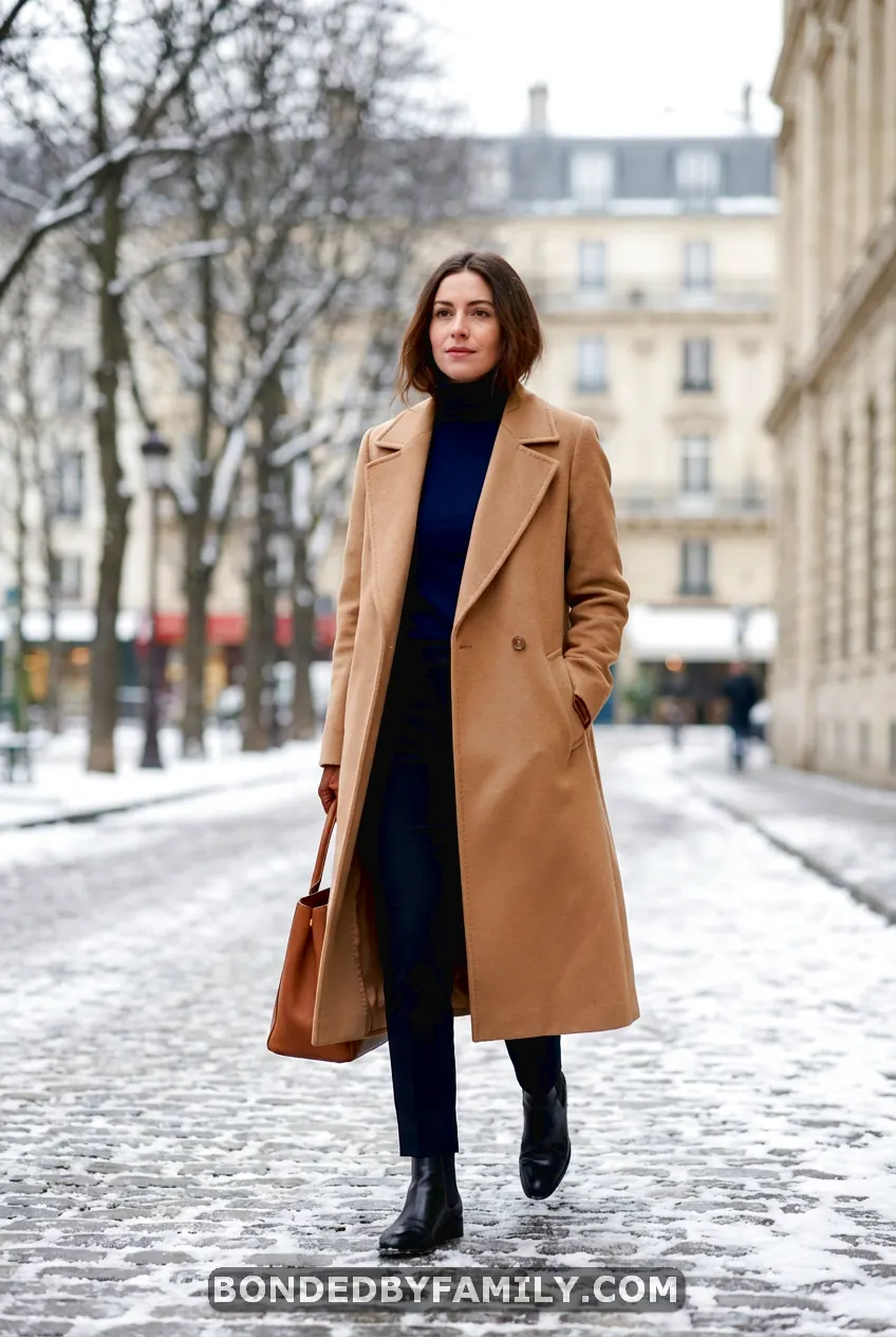 winter baby shower guest outfit