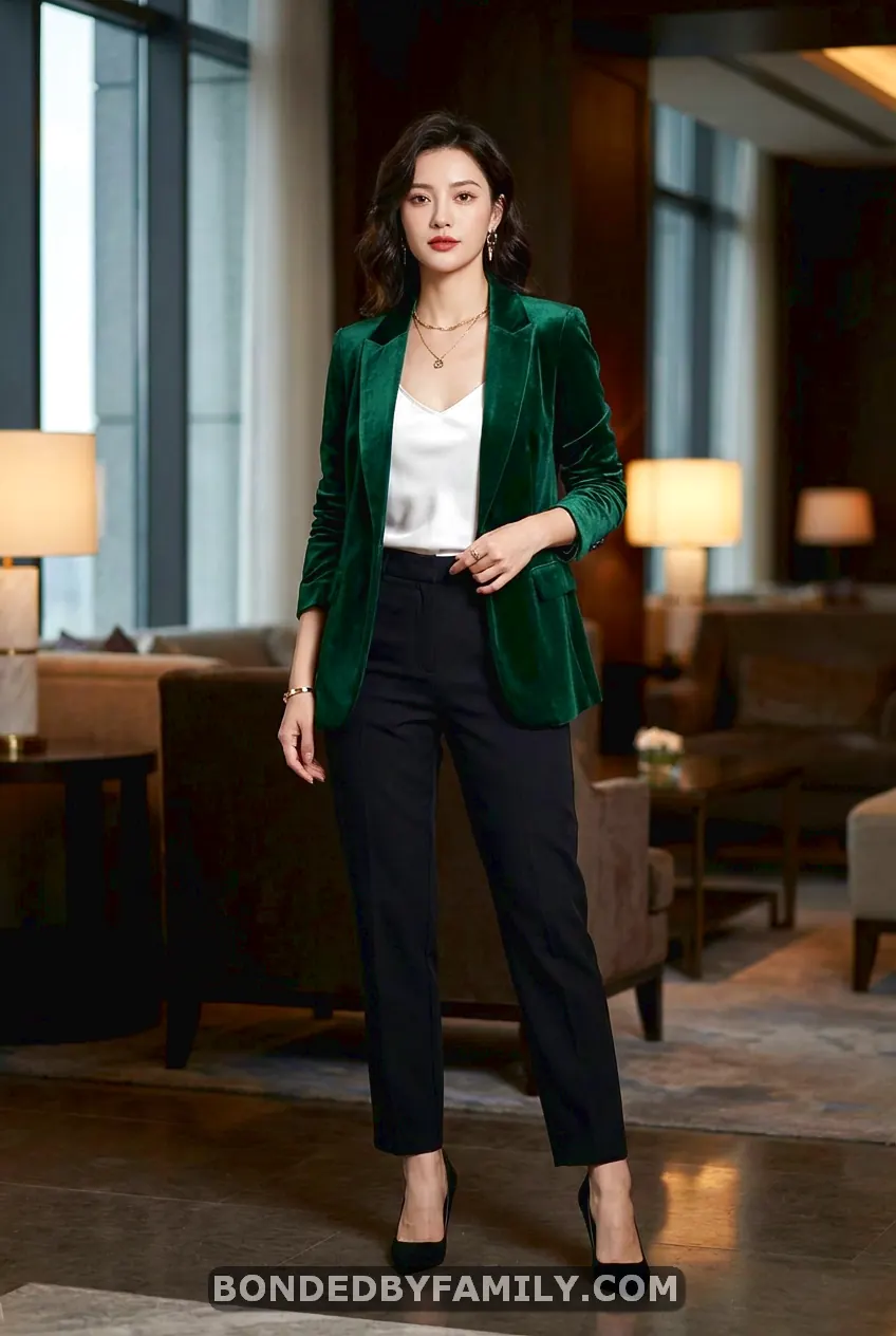 winter baby shower guest outfit