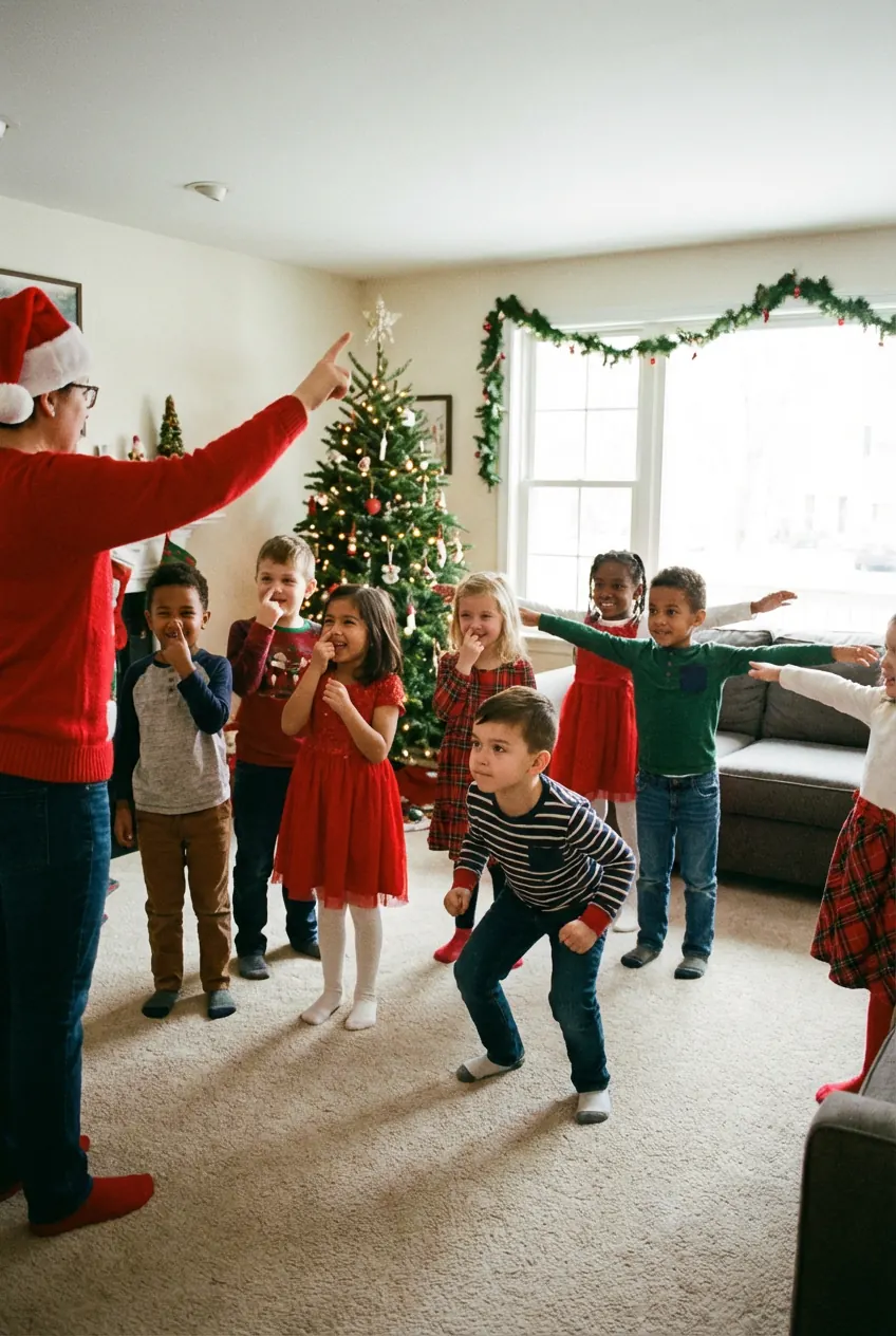christmas party games for kids