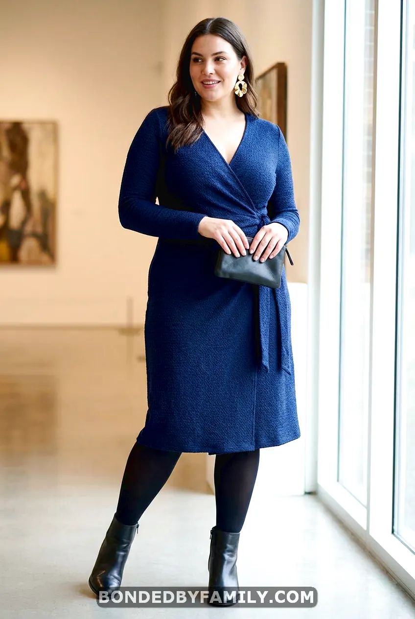 winter baby shower guest outfit