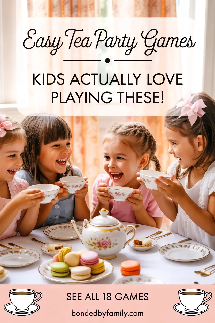 18 Fun Tea Party Games for Kids They’ll Actually Love