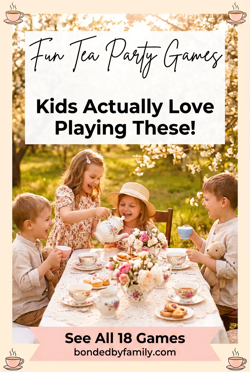 18 Fun Tea Party Games for Kids They’ll Actually Love