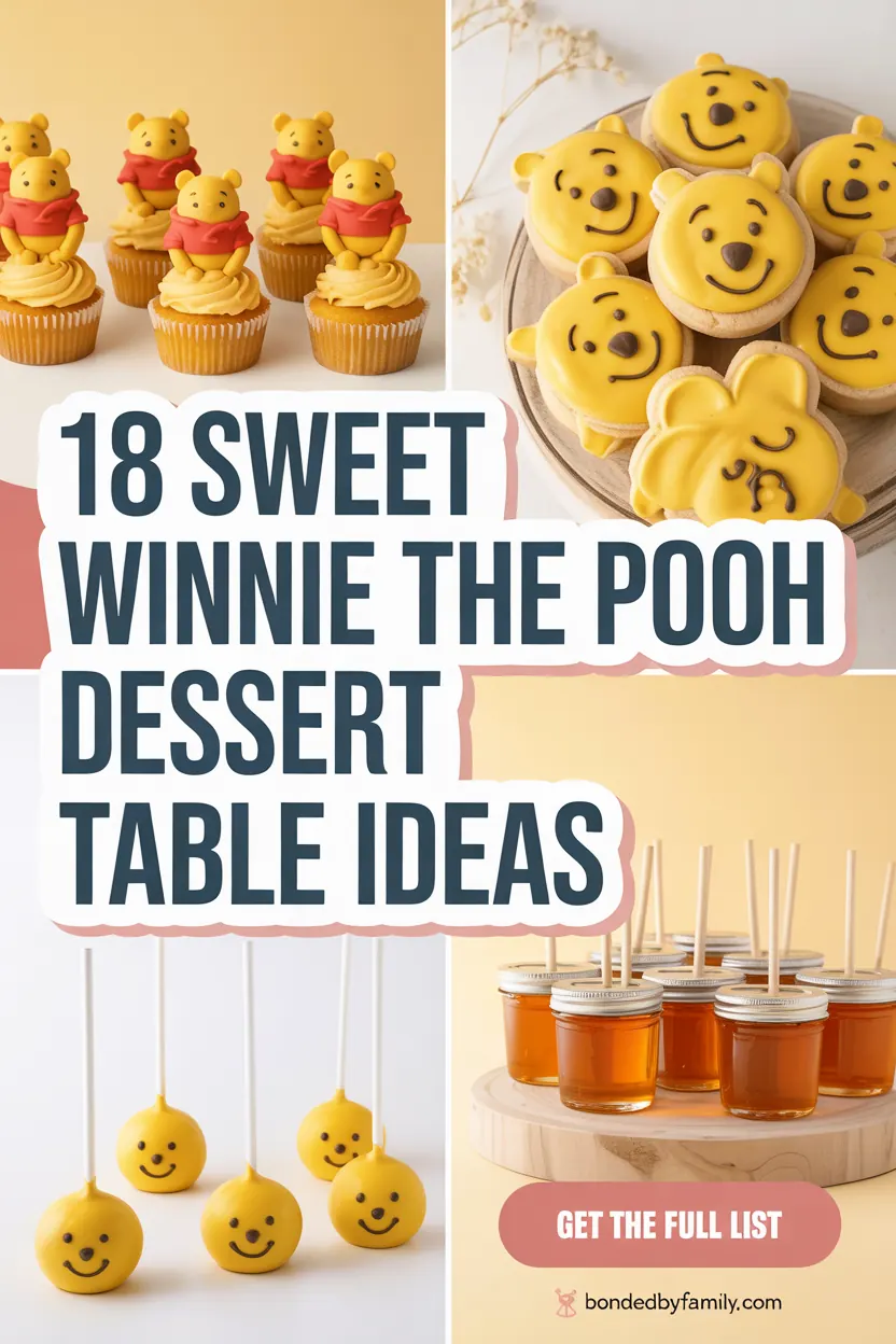 18 Sweet Winnie the Pooh Dessert Table Ideas (Honey-Themed & Adorable!)