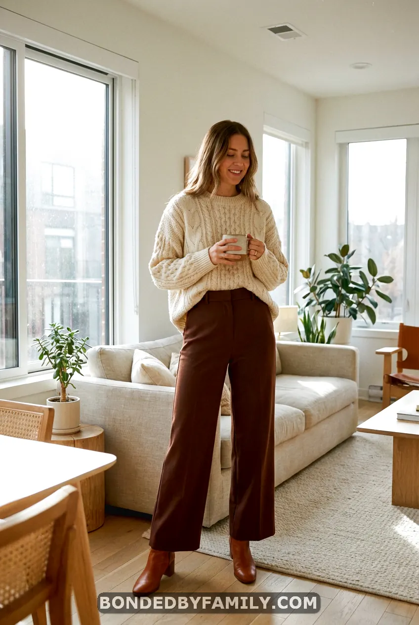 winter baby shower guest outfit