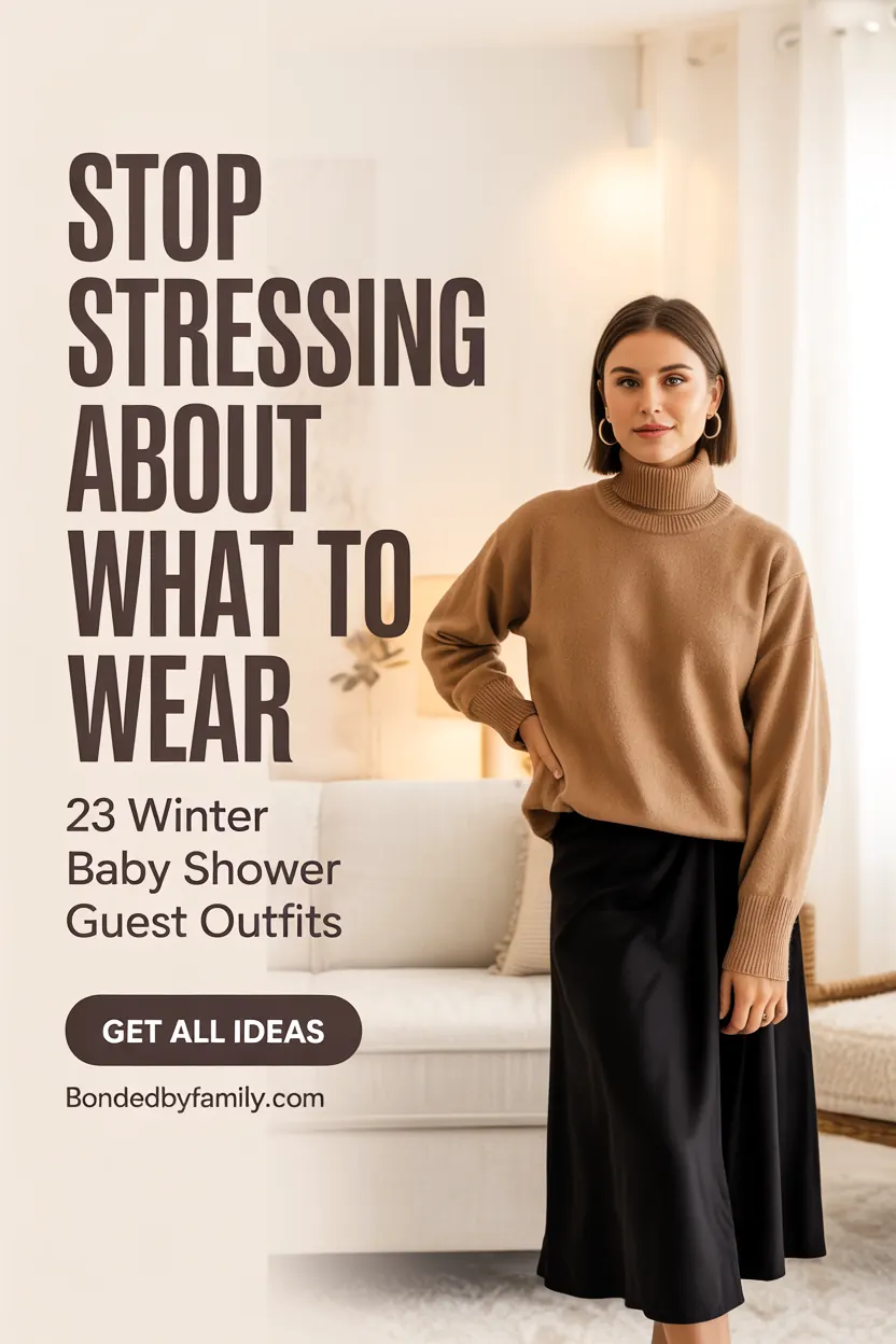 23 Winter Baby Shower Guest Outfit Ideas That Are Cozy, Chic & Guest-Appropriate