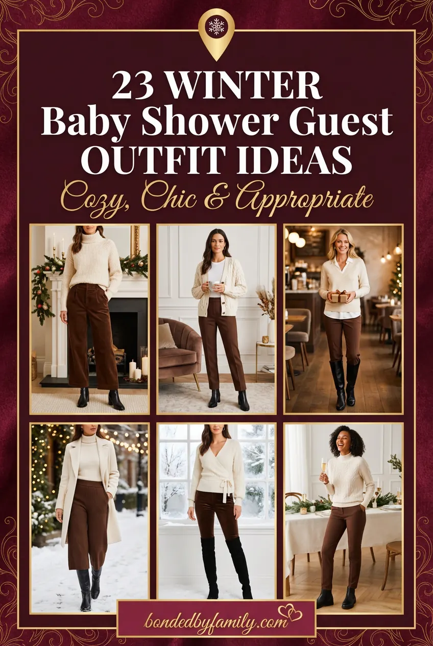 23 Winter Baby Shower Guest Outfit Ideas That Are Cozy, Chic & Guest-Appropriate
