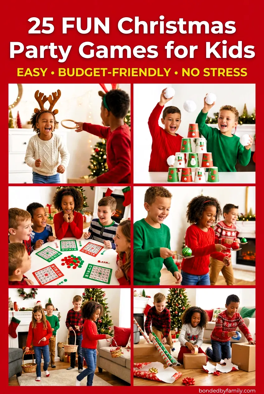 25 Fun Christmas Party Games for Kids That'll Make Your Party Legendary