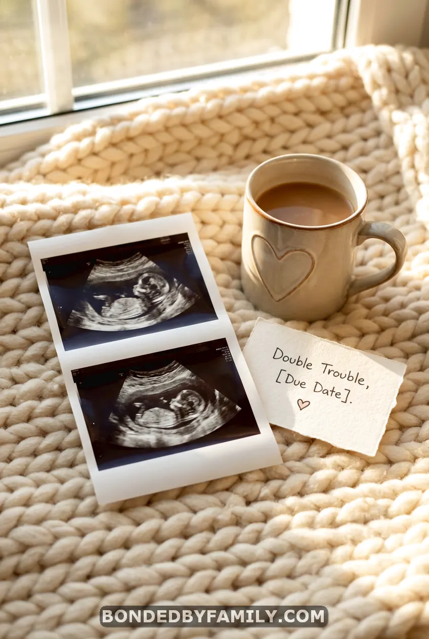 Twin Baby Announcements Ideas