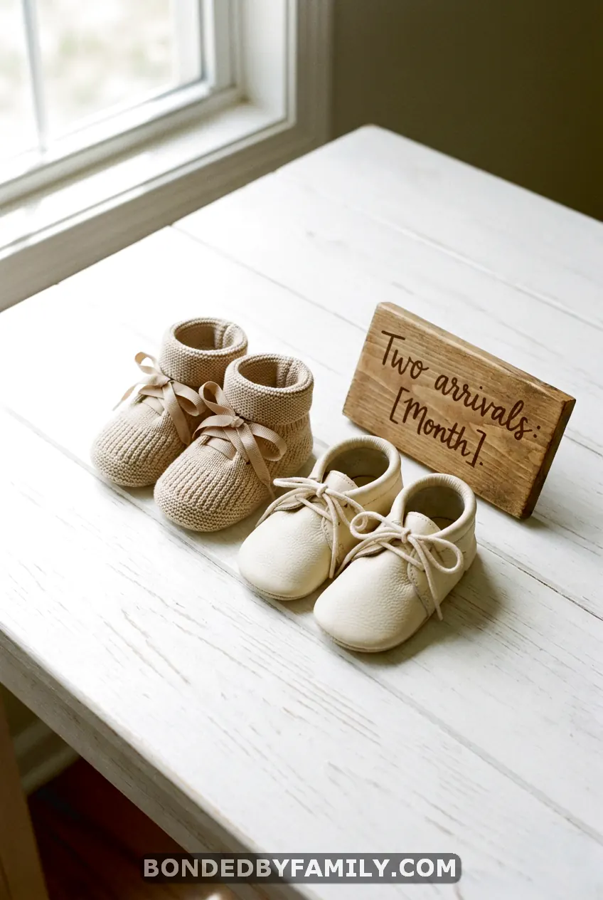 Twin Baby Announcements Ideas