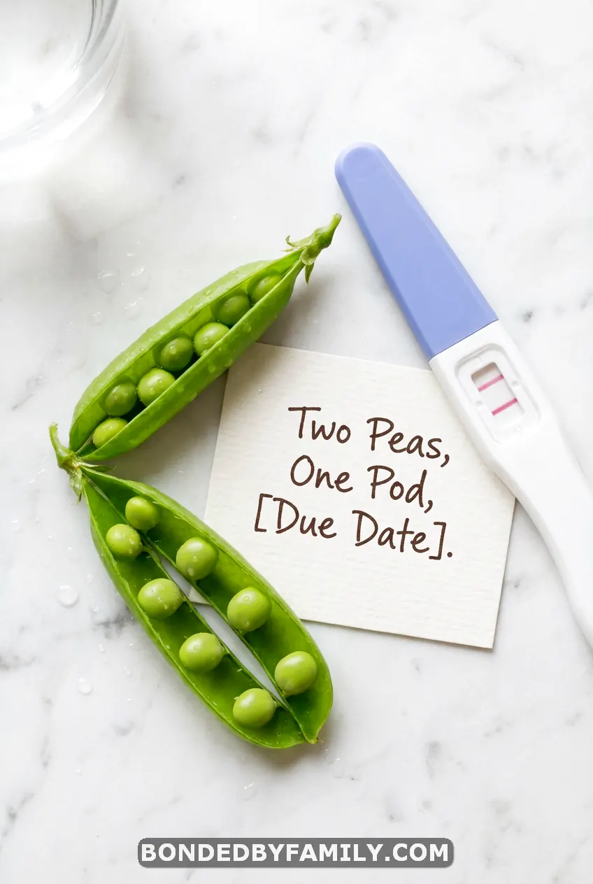 Twin Baby Announcements Ideas