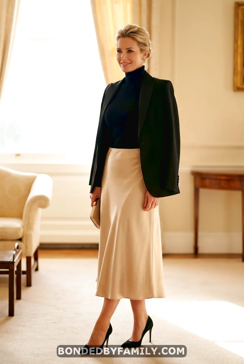 winter baby shower guest outfit