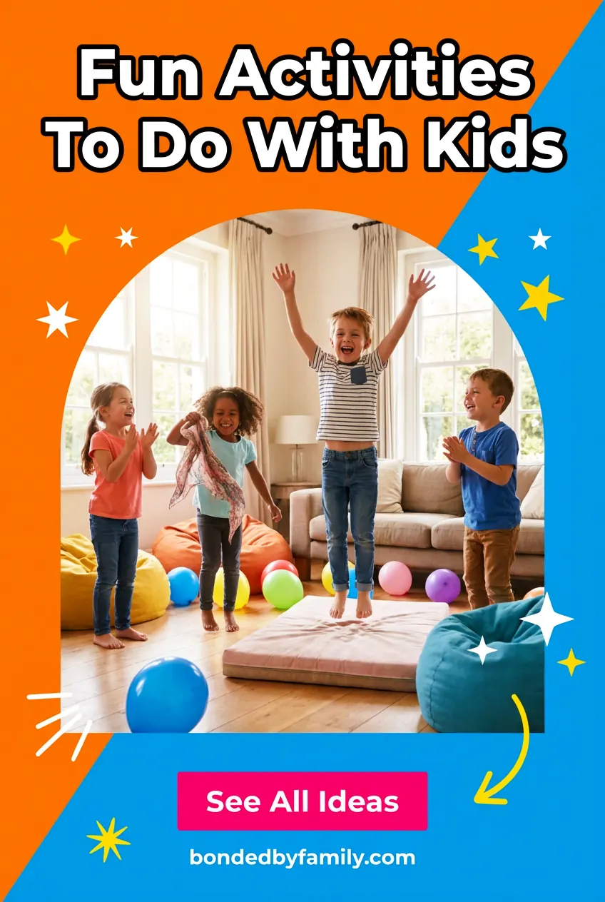 Fun Activities To Do With Kids When They Say I'm Bored