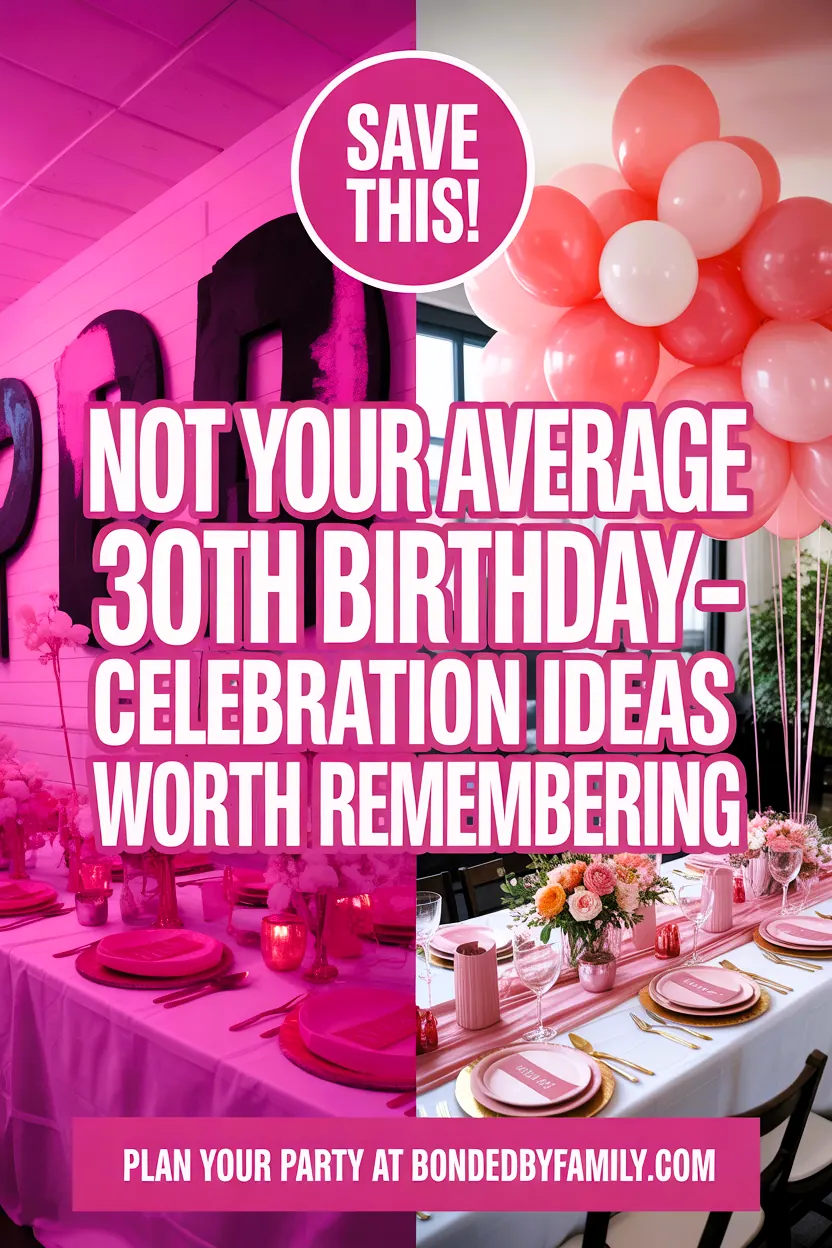 Stunning 30th Birthday Ideas for Women Who Want to Celebrate in Style