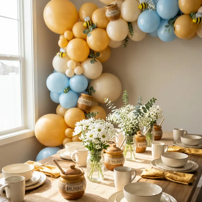 Winnie the Pooh Balloon Arch