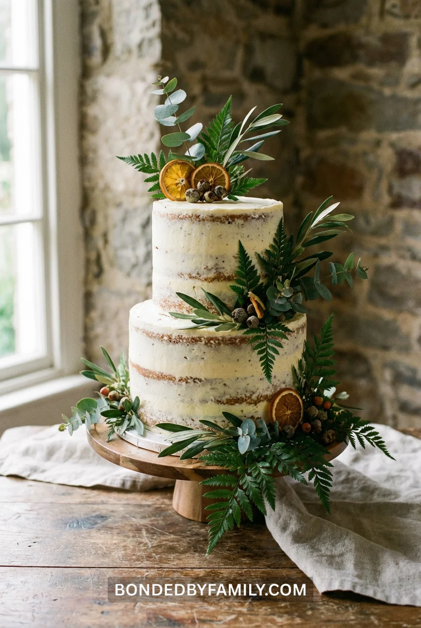 woodland baby shower theme cake ideas