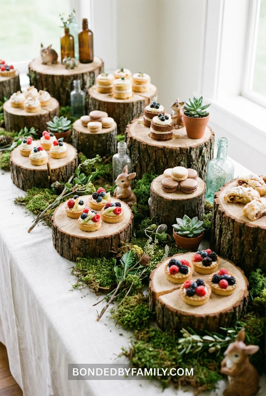 enchanting forest themed baby shower ideas