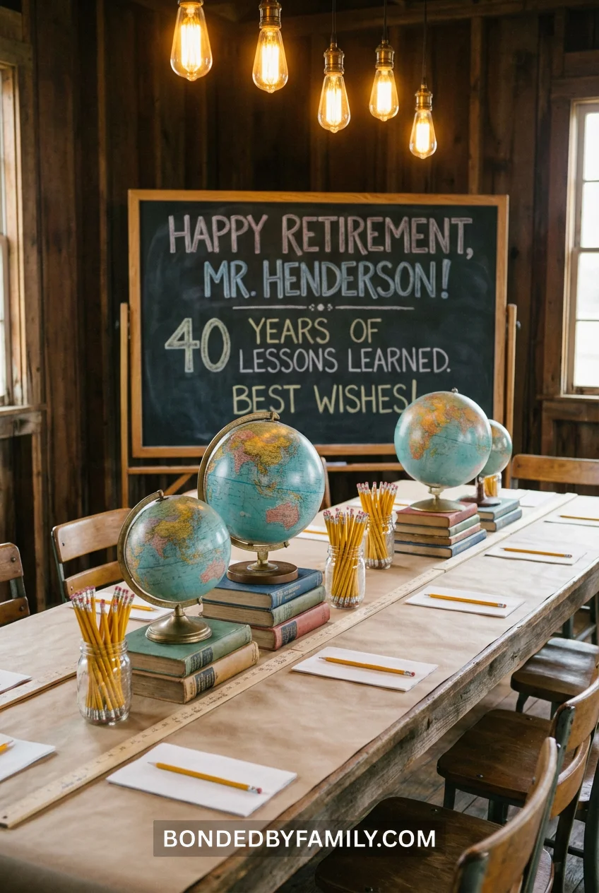 teacher retirement party ideas
