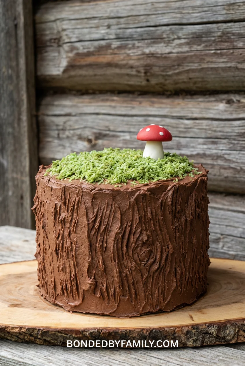 woodland baby shower theme cake ideas