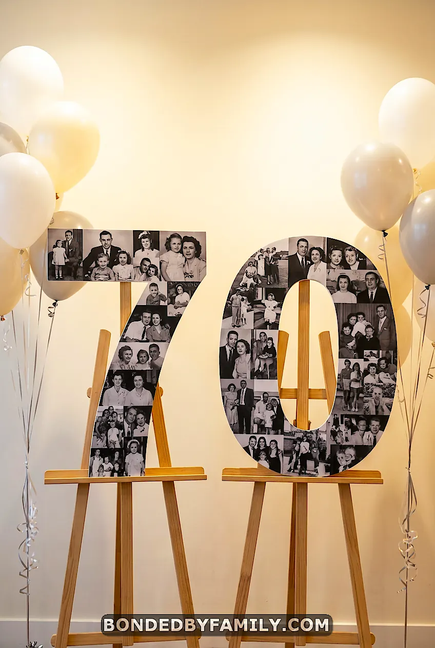 70th birthday party ideas