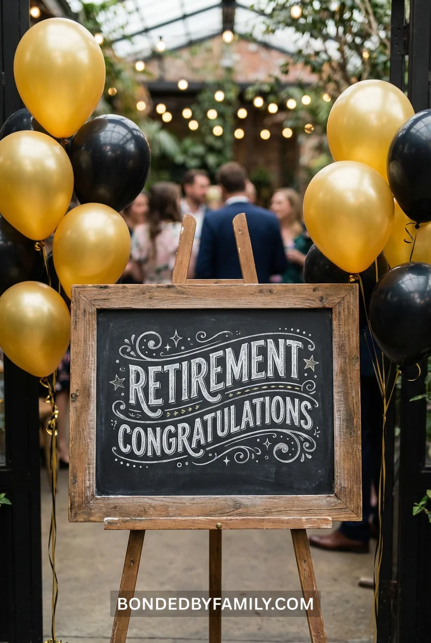 retirement party decoration ideas