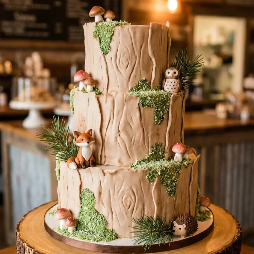 Enchanting Woodland Baby Shower Theme Cake Ideas That Skip the Pinterest Perfect