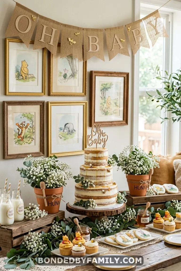 Vintage Winnie The Pooh Shower Ideas