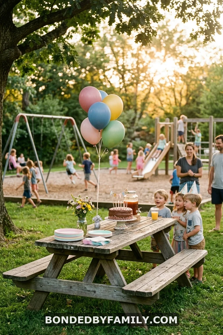 outdoor park birthday party