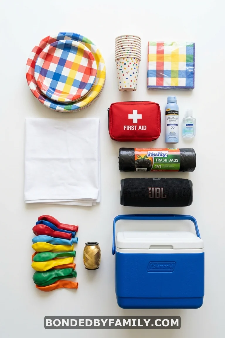 outdoor park birthday party