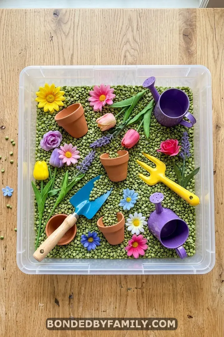 spring sensory bin ideas