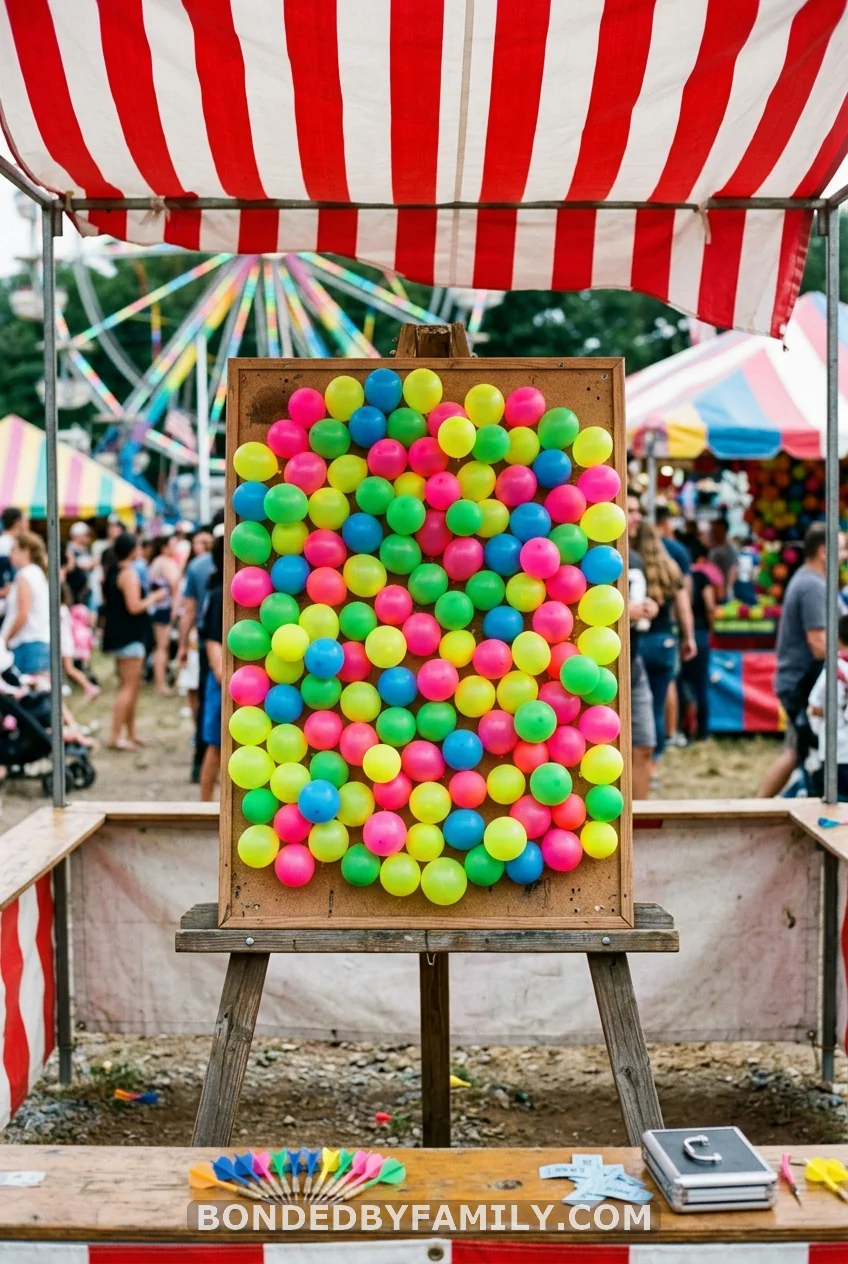 Balloon Pop Dart Throw