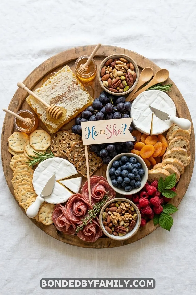 gender reveal snack ideas