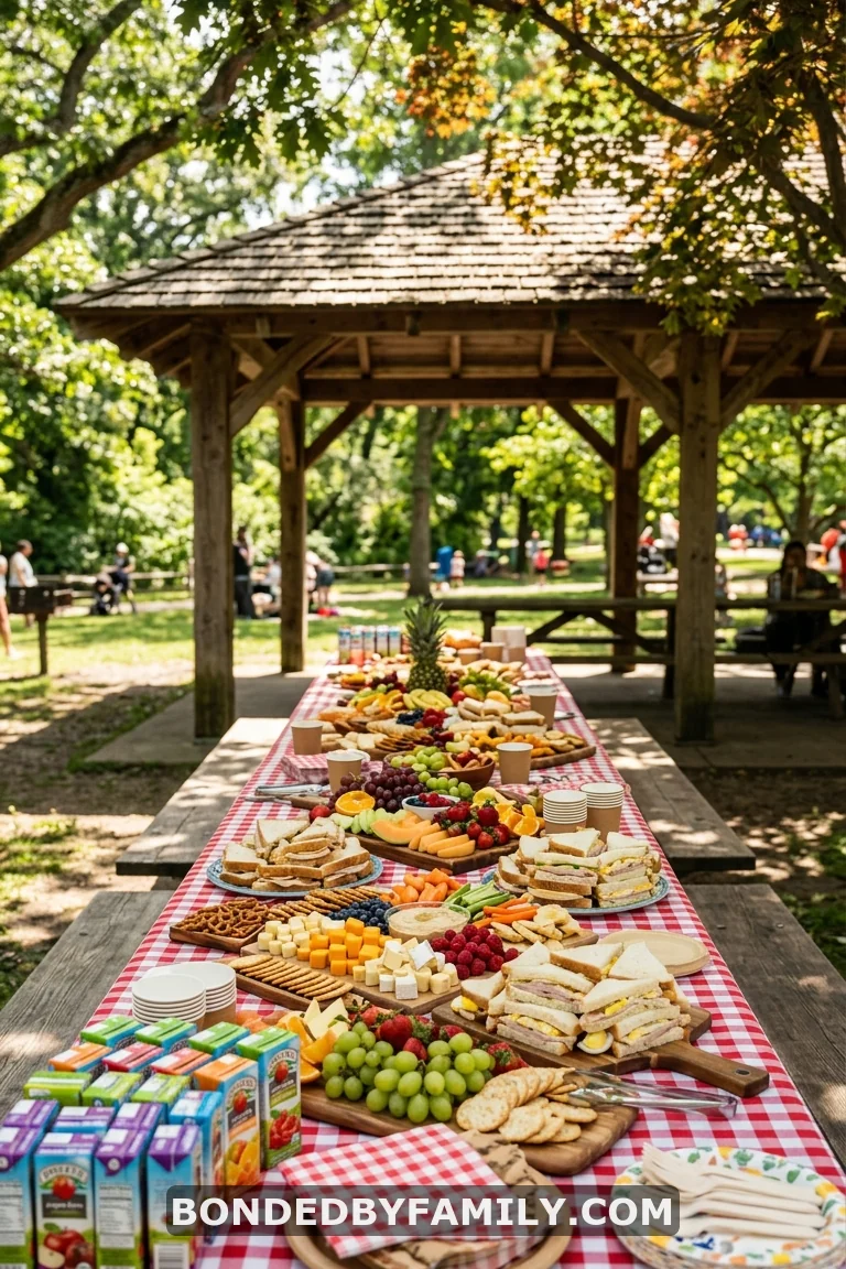outdoor park birthday party