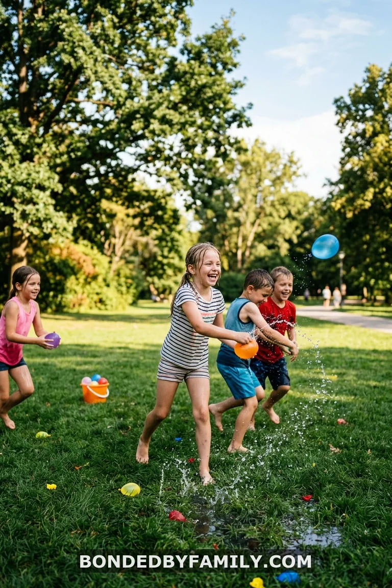 outdoor park birthday party