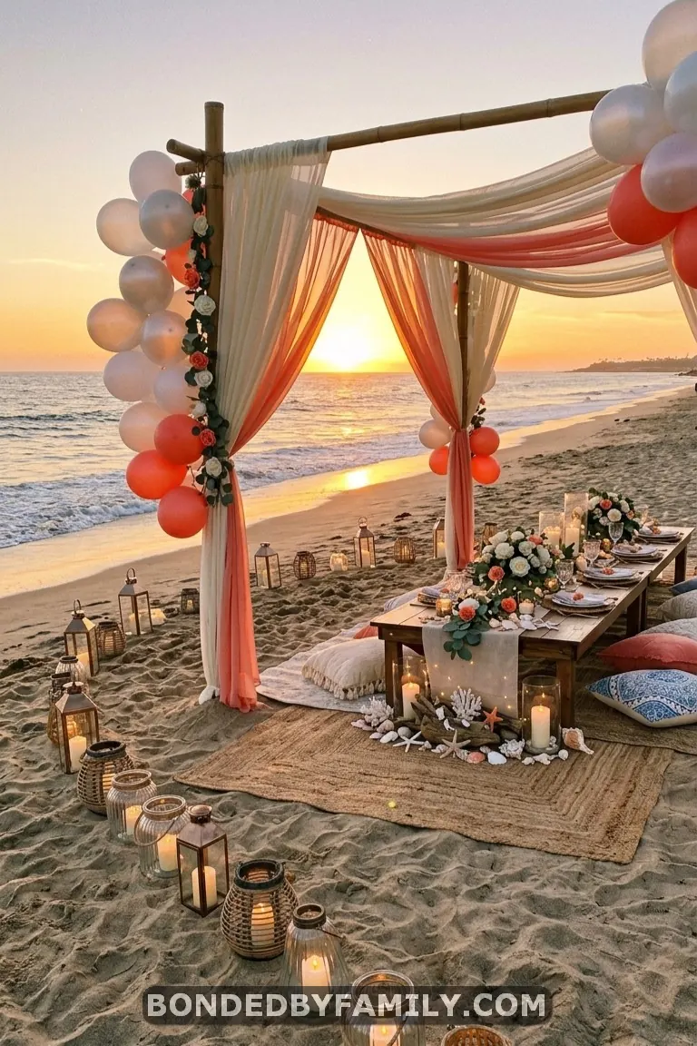 outdoor sweet 16 party ideas