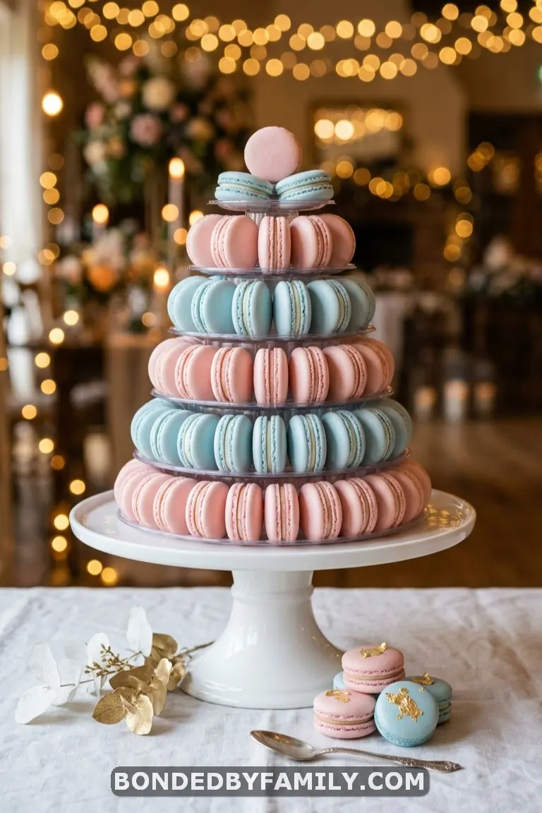 gender reveal food table