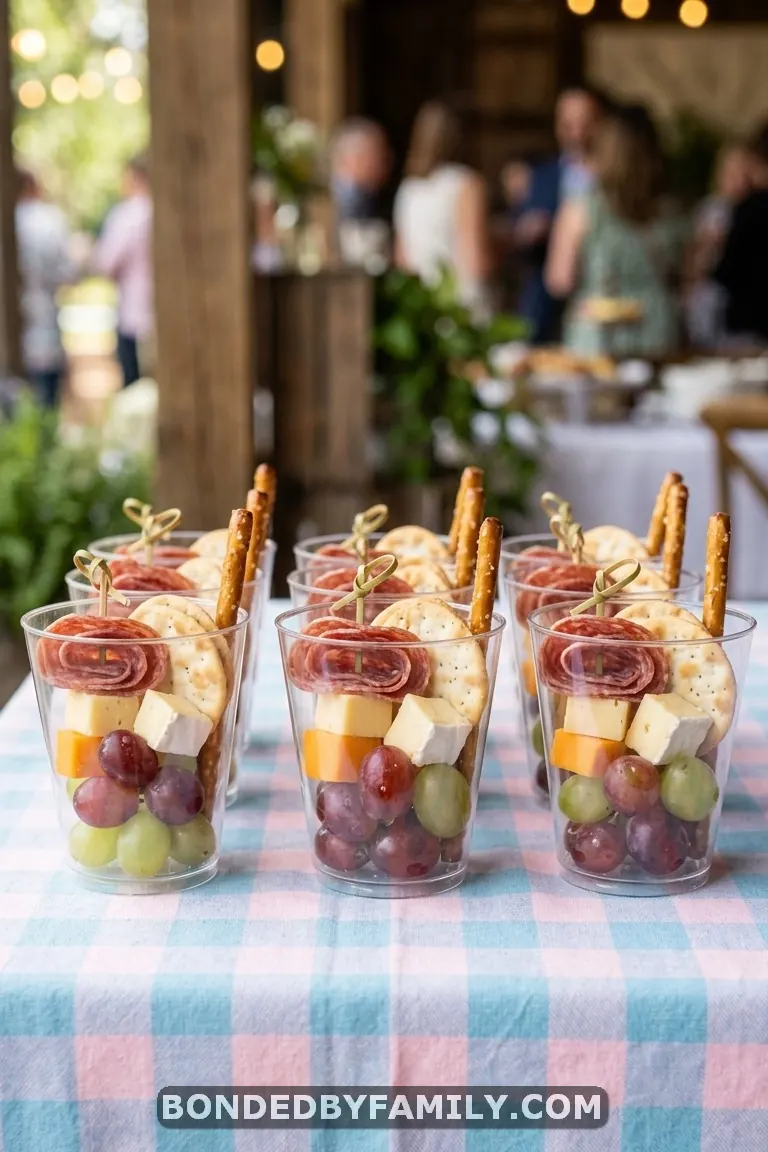 gender reveal snack ideas