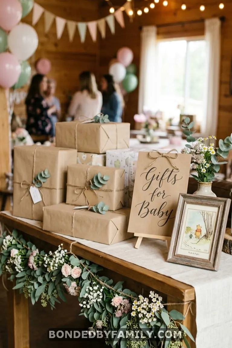 Vintage Winnie The Pooh Shower Ideas