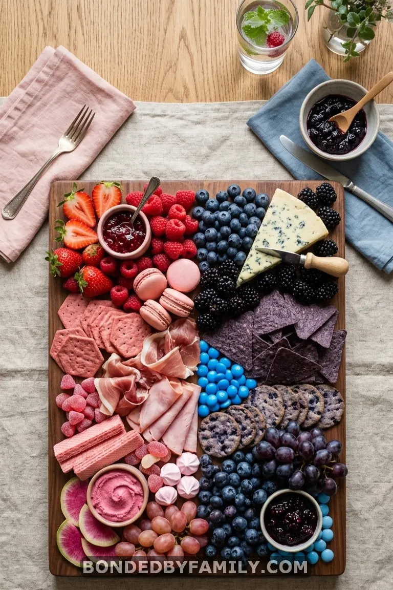 gender reveal finger foods