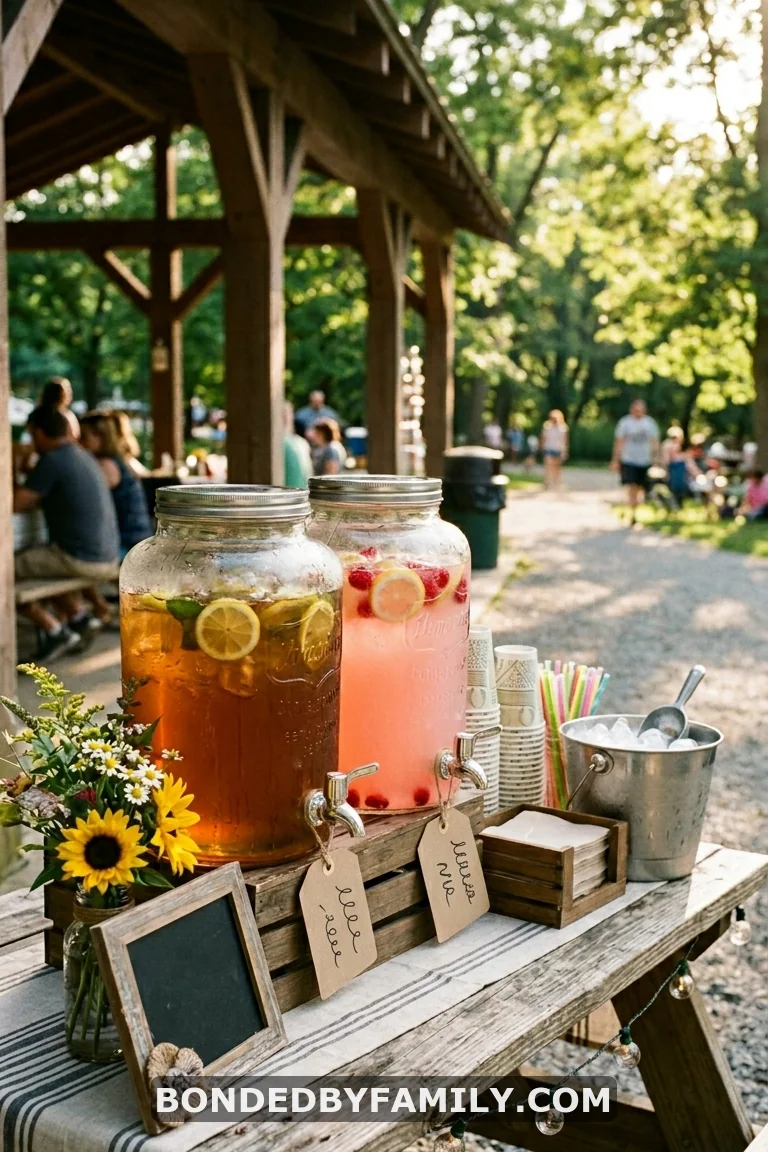 park pavilion decorations birthday