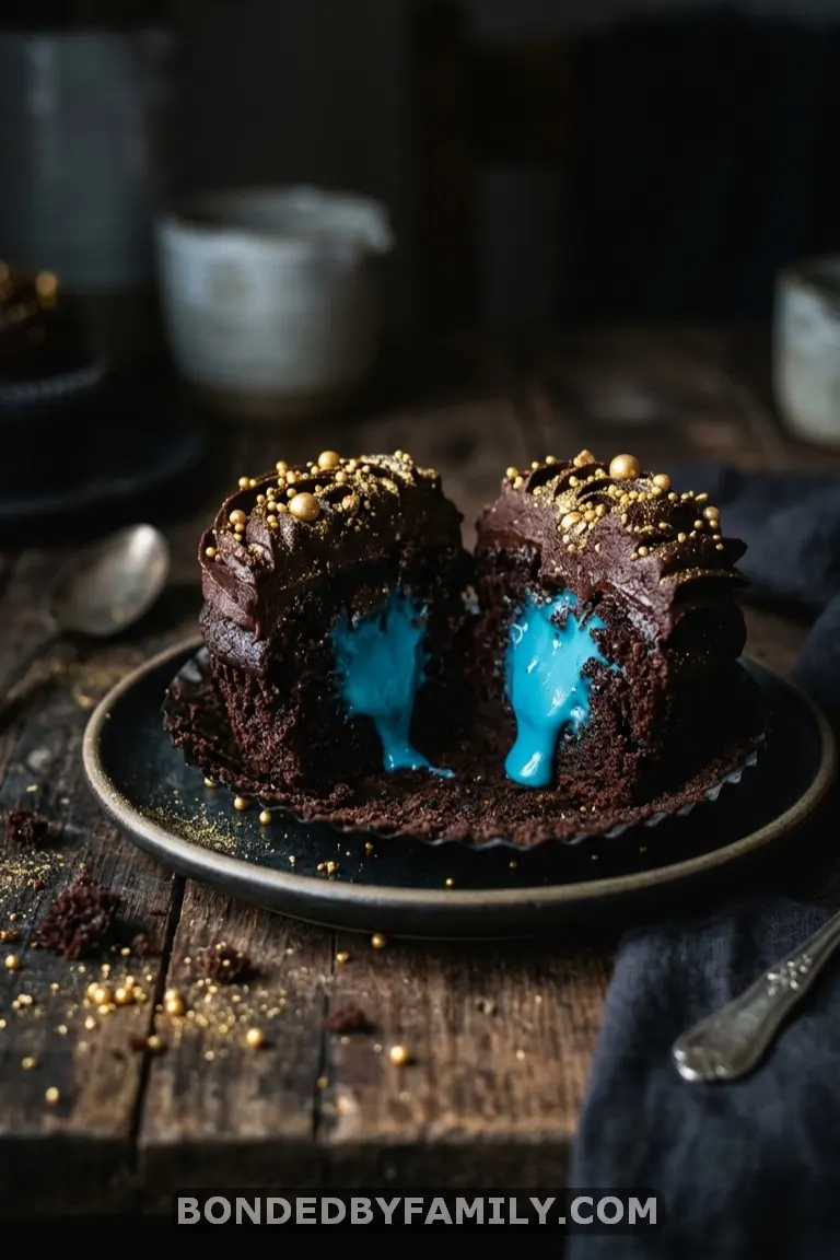 gender reveal cupcakes