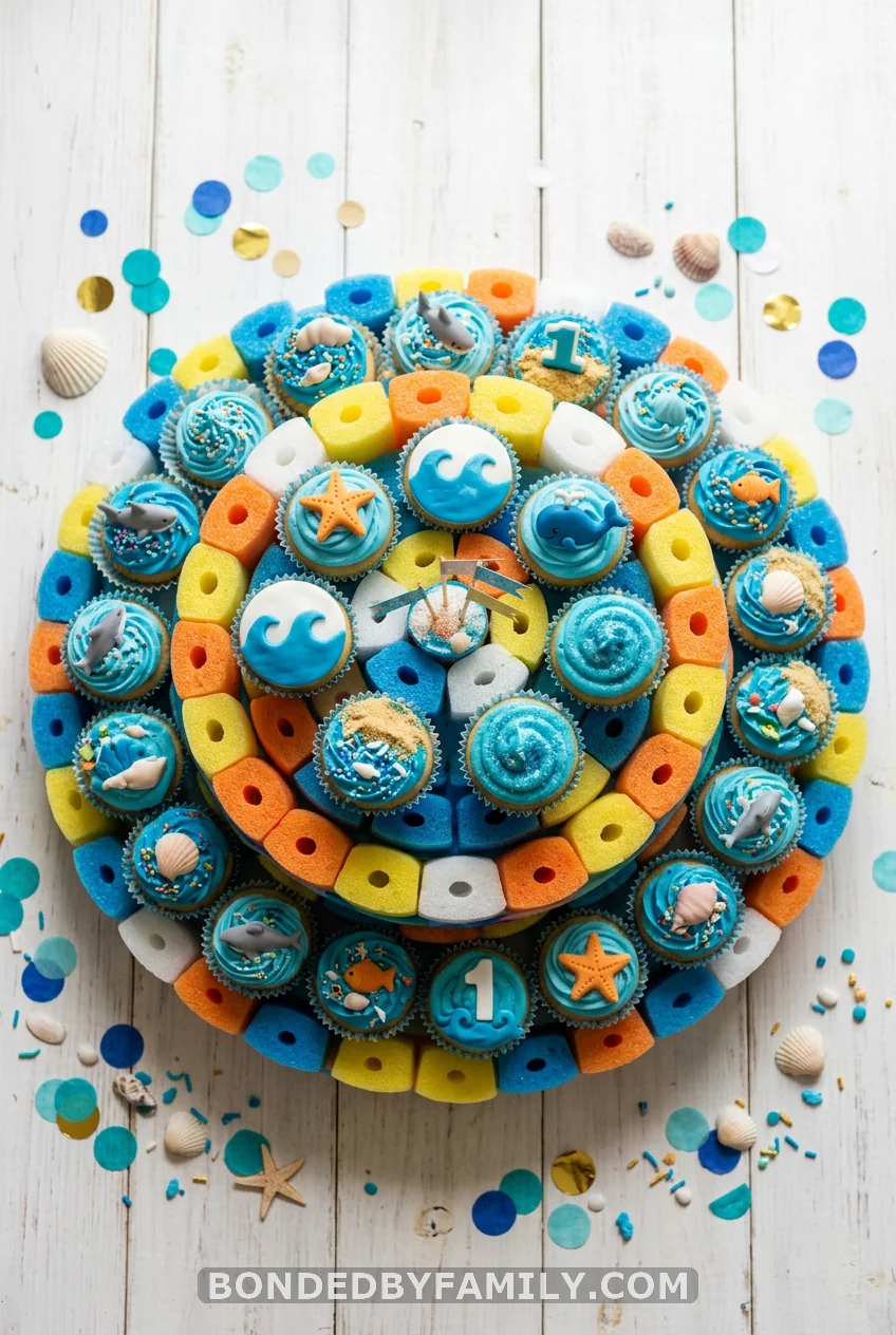 Build a Pool Noodle Cupcake Stand