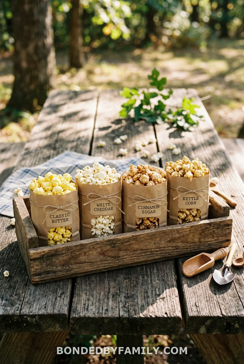 Flavored Popcorn Bar