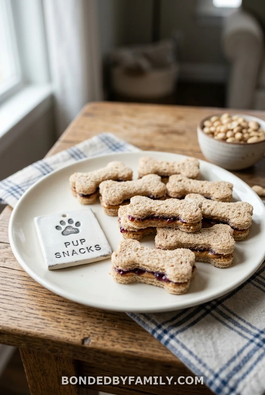 Bone-Shaped Sandwiches