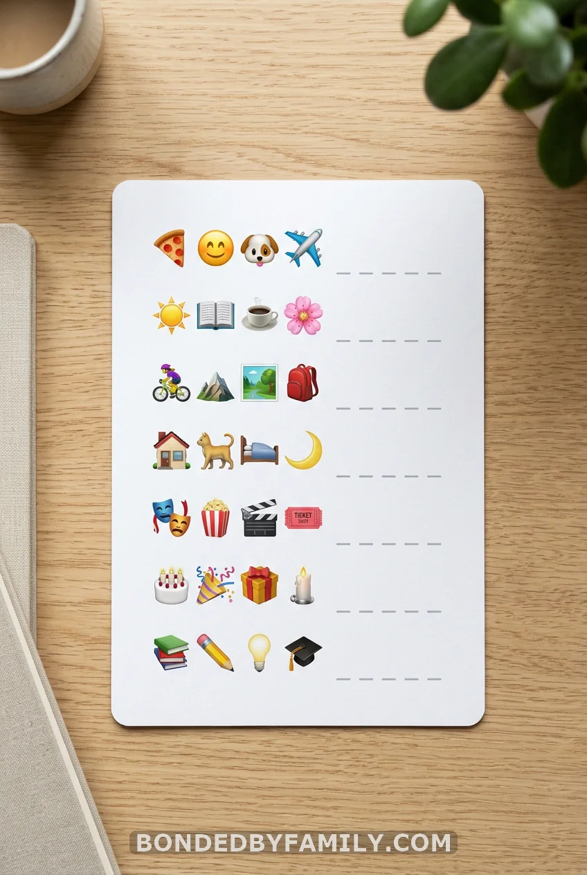 Emoji Nursery Rhyme Decoder