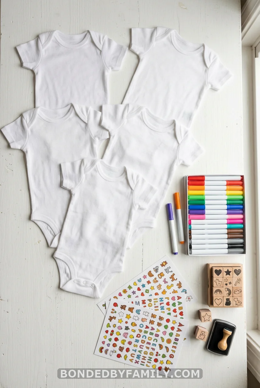 Decorate-a-Onesie Station