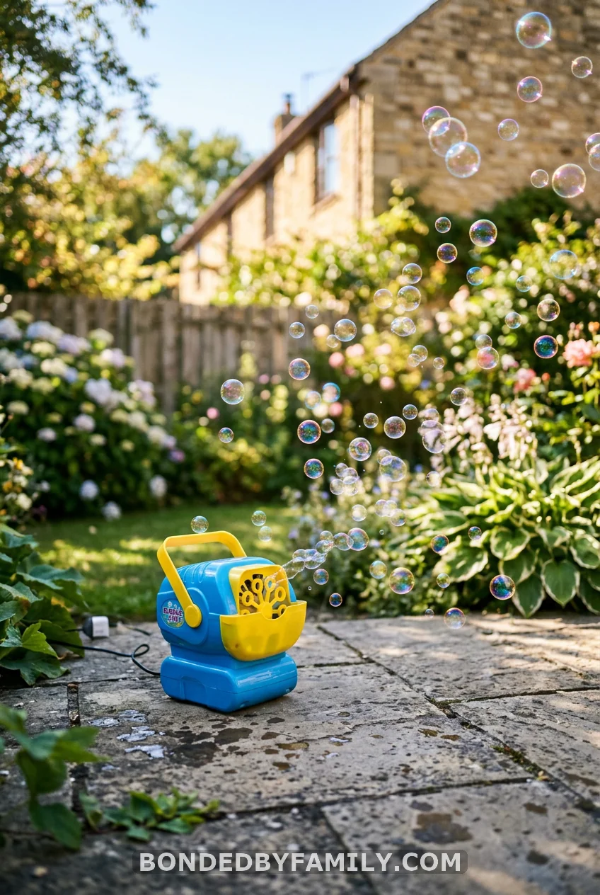 Run a Bubble Machine in One Corner